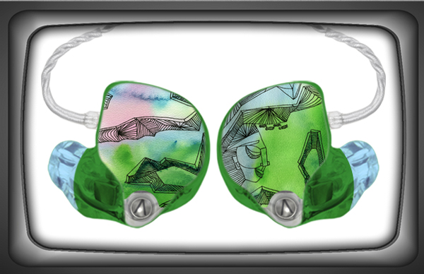 Screen capture of my custom artwork uploaded onto the 1964 EARS website previewer.